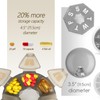 Round Weekly Pill Organizer, Non-Slip Silicone, Travel Pill Container 7