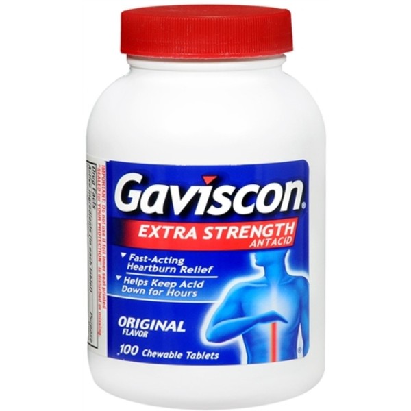 Gaviscon Esrf Tab Size 100ct