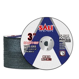 SALI 50 Pack Cut Off Wheels 3 Inch General Purpose Metal Cutting Wheel for 3 in Angle Grinders and Die Grinders- Cutting Disc Aggressive Cutting 3 * 1/32 * 1/4?Operating Up to 20380 RPM and 80