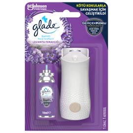 Glade Banyo Lavanta Ferahlığı Hava Tazeleyici 10 mL & Otomatik Sprey Cihazı