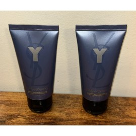 Yves Saint Laurent 2 Tubes - YSL Y AFTER SHAVE BALM by YVES SAINT LAURENT 1.6 FL OZ / 50 ML