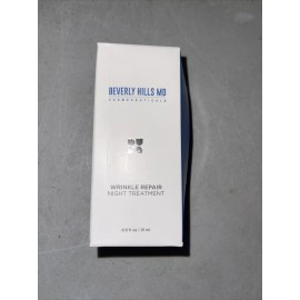 Beverly Hills NEW Beverly Hills MD Wrinkle Repair Night Treatment 0.5 fl oz 15 ml - Sealed Box
