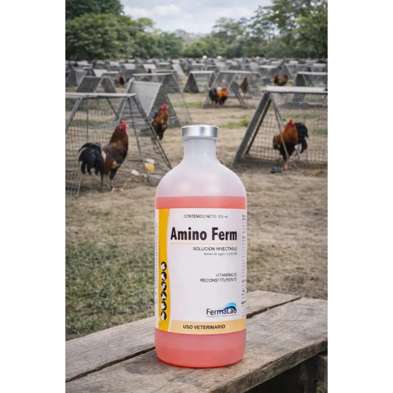 3 Amino Ferm 500 Ml Fermalab Aminoacido, Vitamina Y Mineral