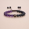 coai Lava Lucky Bracelet with Buddha Head, lava stone amethyst,