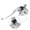 25mm Chrome Universal Motorcycle Left Right Handlebar Hydraulic Clutch Brake