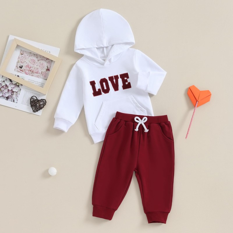 M9ppzzur7 Toddler Baby Boys Fall Autumn Outfit Sets Long Sleeve