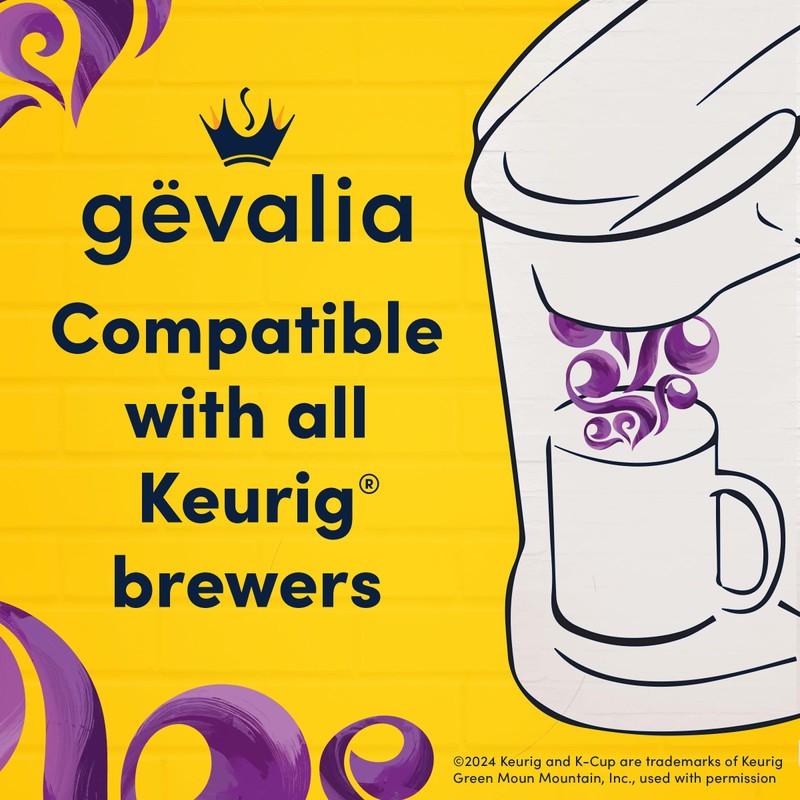 Gevalia Frothy 2-Step Artificially Flavored Mocha Latte Espresso Style K-Cup