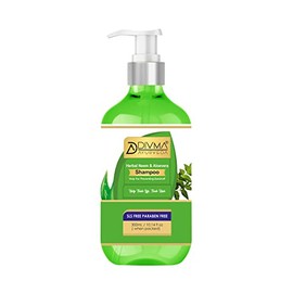 Divma Ayurveda Neem And Aloevera Shampoo (SLS & Paraben Free) 300Ml