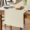 Artoid Mode Beige Fall Table Runner, Seasonal Autumn Winter Machine