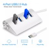 THE9SHOP Hub De 4 Puertos Usb 3.0 Para iMac O