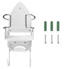Wall Mount Iron Board Hanger and Ironing Board Storage Organizer