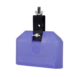 Blue Cowbell, Music Performance Tool, Cowbell For Drum Set, Cowbell Instrument, With Drum Sticks,Used As A Cheering Bell, Alarm Bell Or Percussion Instrument