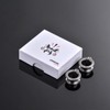 COOEAR Gauges for Ears, Dragon Steel Tunnels Flesh Earring, Stainless