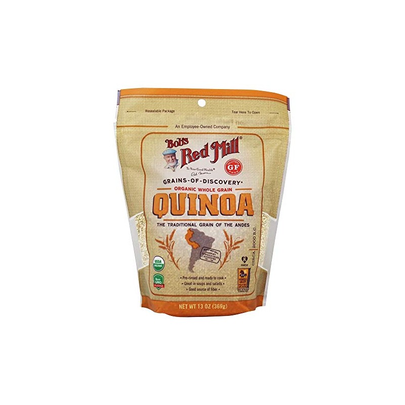 Bob's Red Mill Organic White Quinoa, 13 Ounce (Resealable)