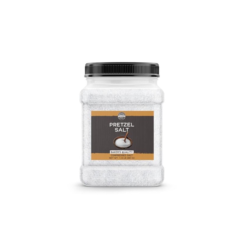 Birch & Meadow Pretzel Salt, Coarse Food-Grade, Natural-Compressed (30.4 Ounce)