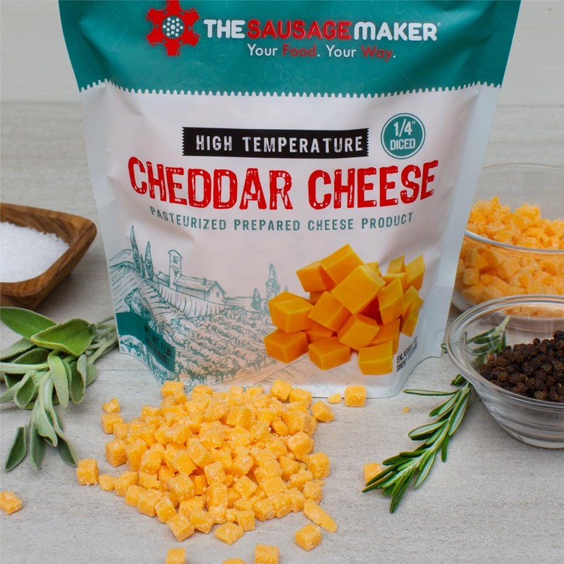 The Sausage Maker® High Temp Cheddar Cheese 1 Lb Hi-Temp