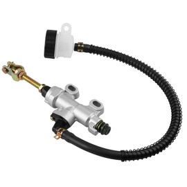SOLLON Rear Brake Master Cylinder Pump for Yamaha Kawasaki Suzuki Honda Arctic Cat Modify Universal Repair