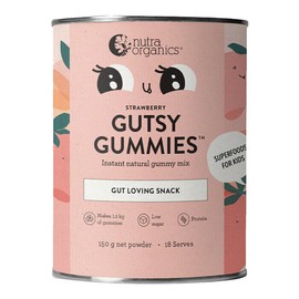 Nutra Organics Gutsy Gummies - Strawberry, 150g