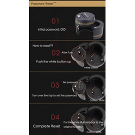 GOSONO Plastic Bottle Password Wine Lock Combination Stopper Vacuum Plug Device Preservation For Furniture Lock Hardware champagne keep fresh bottle Plug