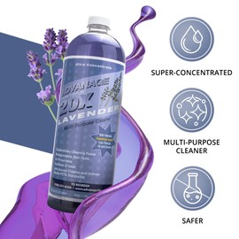All Purpose Cleaner Concentrate - Advanage 20X The Wonder Cleaner Lavender for All Surfaces Around Bathroom, Kitchen, Oil and Grease, Multi Purpose Cleaner for Household Cleaning Solution | 32 FlOz