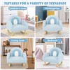 INFANS Kids Sofa, Toddler Rocking Chair with Solid Wooden Frame,