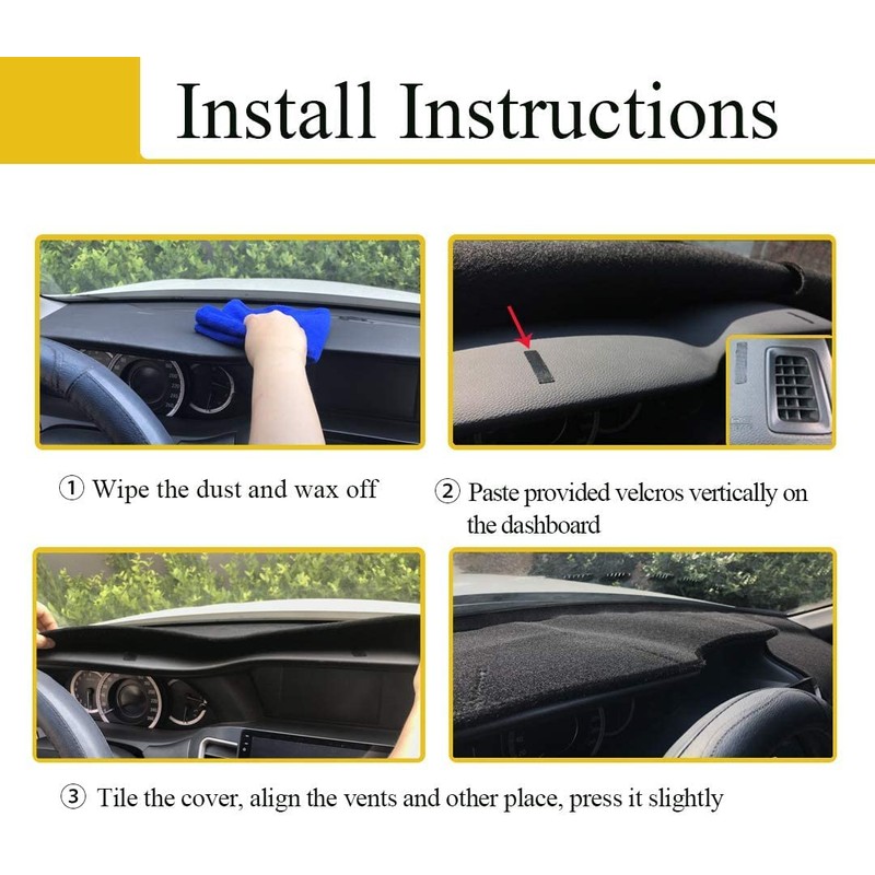 Fcovergurus Dash Cover Mat Custom Fit for 2004-2006 Lexus RX330,2007-2009