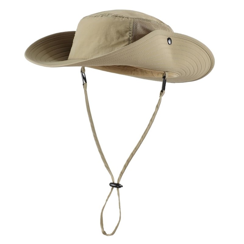 Connectyle UPF 50+ Safari Hat, Men's Sun Hat, Foldable, Wide