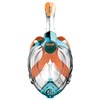 Seac Libera Full Face Snorkeling Mask with Quick Release Buckles,