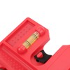 Magnetic Post Spirit Level with 3 Bottles, Adjustable Plastic Post