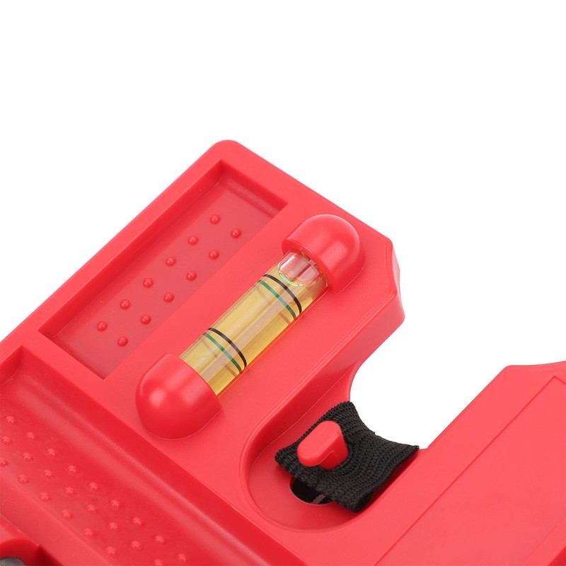 Magnetic Post Spirit Level with 3 Bottles, Adjustable Plastic Post