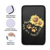 UNICEU Sunflower Dog Paw Car Center Console Cover for Most