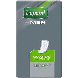 Depend Buy Depend For Men Guards Secure Protection 12 Count Online
