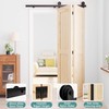 WINSOON Bifold Barn Door Hardware Kit, Bi Fold Door Hardware