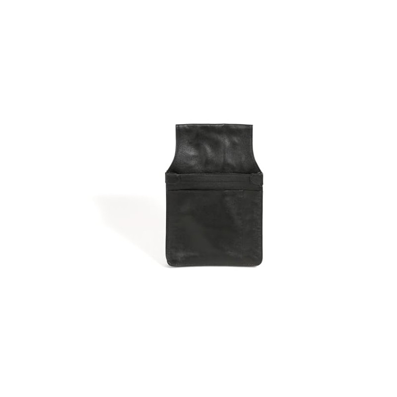 Waiter bag case LEAS, Genuine Leather, black - ''LEAS Special