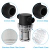 PATIKIL 3/4 Inch Male in-Line Strainer with 100 Mesh Stainless