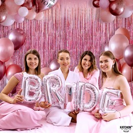 XtraLarge Iridescent Purple Fringe Curtain - 3.2x10 Feet, Pack of 2 | Purple Foil Fringe Curtain | Holographic Tinsel Purple Foil Curtain Backdrop for Birthday, Mermaid, Unicorn Party Door Streamers