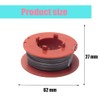 Grass Trimmer Spool, Replacement Thread Spool, Compatible with Bosch Art