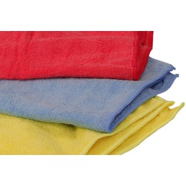 Streetwize - Super Soft Microfibre Towels - Pack of 6 - Machine Washable - Ideal For Cleaning: Windows, Bodywork, Wheel and Interior