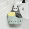 Kitchen Sink Caddy Sponge Holder Silicone Plastic Soap Holder Hanging