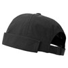 LXOrdora Brimless Hats Quick Drying Docker Caps Beanie Unisex Black