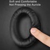 XSQD 2 Pairs Replacement Earpads for Head Mounted Headphones, Soundproof