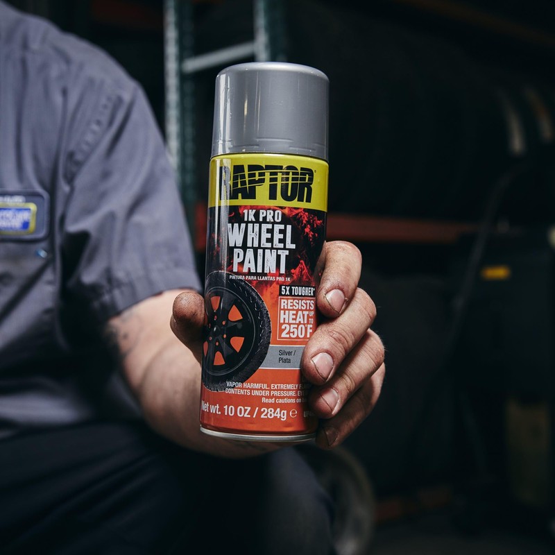 RAPTOR Wheel Paint Spray, Repair & Extend Wheels, Professional Grade