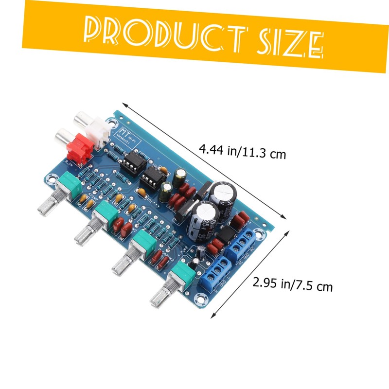 CAXUSD Amplifier Board Audio Component Bass Amp Mini Amplifier for