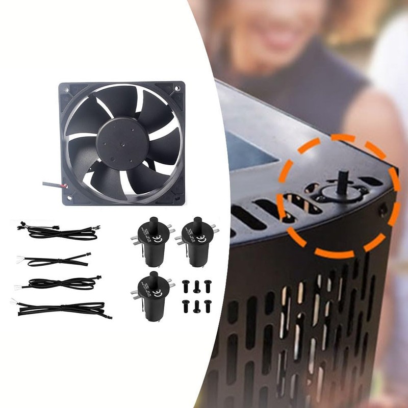 Replacement Fan and Lid/Door Switch Kit for Masterbuilt Gravity Series