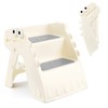 Onasti Toddler Step Stool Foldable Kids Step Stool,Bathroom Stool for