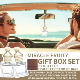 Daily Female Miracle Fruity Car Air Freshener Hanging,Car Scents Air Fresheners Car Diffuser Accessories