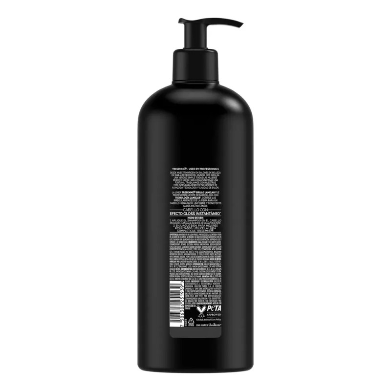 Shampoo TRESemmé Brillo Lamelar 715 ml