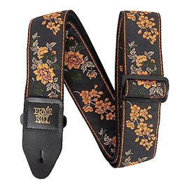 Ernie Ball Jacquard Correa para guitarra - Tangerine Blossom