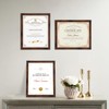 Wtrgas 1 Pack 8.5x11 Picture Frame for Tabletop and Wall,