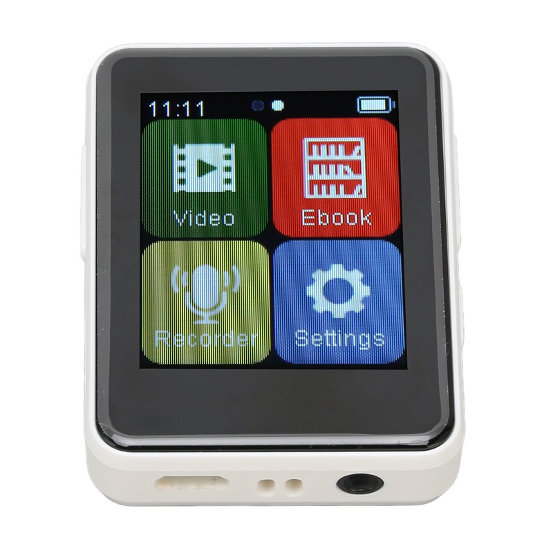 MP3 Player Bluetooth 5.0 Intelligent HD Noise Reduction FM Radio
